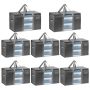 8 Pack Moving Bags Moving Supplies Moving Boxes College Packing Storage Boxes With Lids Alternative Heavy Duty Totes Extra Large