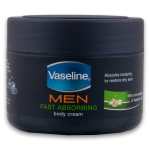 Vaseline Men Body Cream 250ML - Fast Absorbing