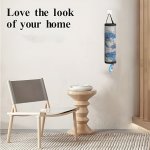 Hanging Garbage Storage Bag Plastic Kitchen Finishing Bag Hanging Grocery Shopping Bag