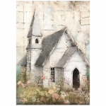 Tear Resistant Deco Print Spring Chapel