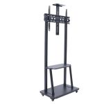 32"- 70" Flat Screen Tv Mobile Floor Stand With Wheels