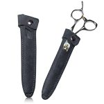 Scissors Bag Genuine Leather Scissors Safety Sheath Bag Stylist Scissors Cover Protector Barber Shears Hair Scissor Sheath For H