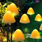 5M 20 LED Mushroom String Lights - Multi-colour