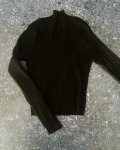 Zara Black Ribbed Sweater 9 10Y