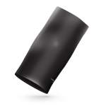 Climate Sports Scarf Black Plain