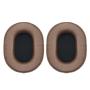 1 Pair Soft Sponge Earmuff Headphone Jacket For Audio-technica ATH-MSR7 / M50X / M20 / M40 / M40X Brown
