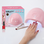 Portable Nail Gel Curing Lamp With Nail Polish Dryer