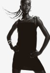 Tie-strap Dress - Black