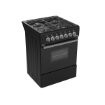 Totai 03 T700EB Style 4 Burner Gas Stove With Electric OVEN-60CM Black