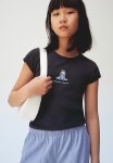 Ribbed T-Shirt - Dark Grey & Winnie The Pooh