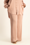 Carey Satin Pant - Blush - XL