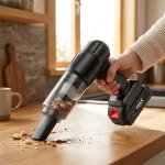 Wireless Rechargeable Handheld Car Vacuum Cleaner