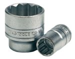 Teng Tools 1 2" Drive Af 12 Point Socket 7 16"