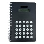 B6 Spiral Notebook With Calculator - Black