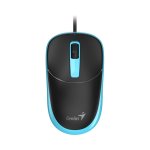 Genius DX-123 1.5M USB Classic Optical Mouse – Black blue