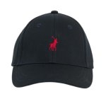 Polo Mens 6 Panel Classic Peak Cap In Navy - Navy L