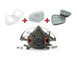 3M Half Mask Large 6300 Combo Kit