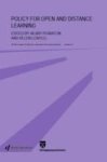 Policy For Open And Distance Learning - World Review Of Distance Education And Open Learning Paperback