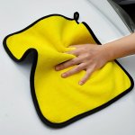 Ultra-soft Microfiber Car Wash Towel - Quick-dry Absorbent Cleaning Cloth For Cars & Home Use 29.97CM X 29.97CM Vibrant Dark Gra