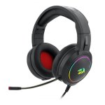 Redragon Over-ear Mento Aux Rgb Gaming Headset - Black