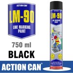 LM-90 Black 750ML Line Mar Paint