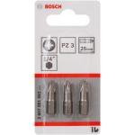 Bosch Screwdriver Bit PZ3 25MM 3PCE