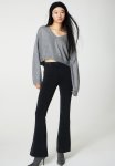 Flared Trousers - Black