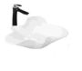 Counter Top Ceramic Basin / Table Top - Bat - White