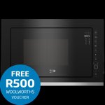 25L Built-in Combi Microwave Oven Convection & Grill Stainless Steel