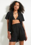 Superbalist Anglaise Pull On Shorts - Black