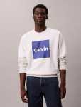 Calvin Klein Box Graphic Sweatshirt Grey - XXL Grey
