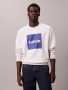 Calvin Klein Box Graphic Sweatshirt Grey - XXL / Grey