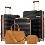 Joyway Luggage Sets 3 Piece Expandable Hard Shell Suitcase Set With Spinner Wheels Lightweight Travel Luggage Set With Tsa Lock