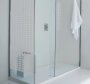 Square Texture Shower Door Sticker
