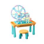 Heart Design" Multifunction Building Table