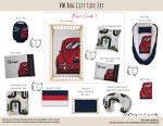 Cot Duvet Bedding Vw Bug City Life Beetle Vintage