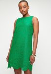Edit Broiderie Anglaise MINI Dress - True Green