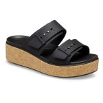 Crocs Brooklyn Cork Buckle - Black - 8