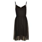 Mesh Petticoat Dress - Black Free
