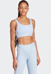 Adidas Performance Aeroreact Tech-fit Light Support Bra - Blue Dawn