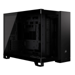 2500D Airflow Black Mid-tower Dual Chamber PC Case 2X 3.5" 2X 2.5" Drive Bays Up To 360MM Radiator COMPATIBLE-CC-9011263-WW