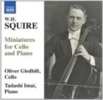 W.h. Squire: Miniatures For Cello And Piano Cd