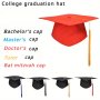 University Graduation Ceremony Graduation Cap For Men And Women Bachelor Master Learned Scholar Hat For Men And Women