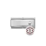 Silvershine Hanging Medical Tag Double Link