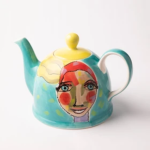 Olivia - Artist Lady Teapot