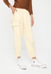 Cargo Tapered Hem Pant - Cream