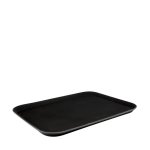 Non-slip Utility Tray Black 380X510MM Rectangular