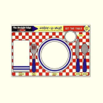 4AKID Melissa & Doug Color-a-mat - Set The Table