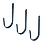 Lifespace Rustic Industrial Utility J-hook - 3 Pack