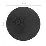 Black Thick Round Cake Board 10 Inch Pack Of 10
